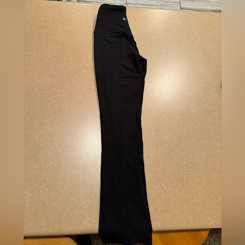 Lululemon high rise align mini flare leggings size 4